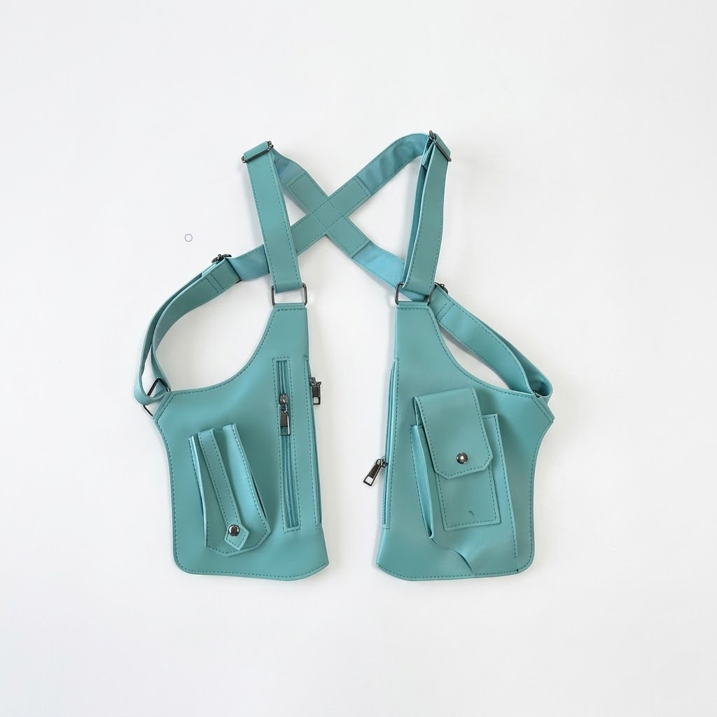 Crossbody Bag Adjustable Strap & Multiple Compartments