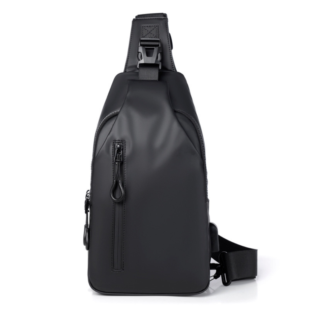 Crossbody Bag Anti-Theft Hidden Zippers Water-Repellent Polyester