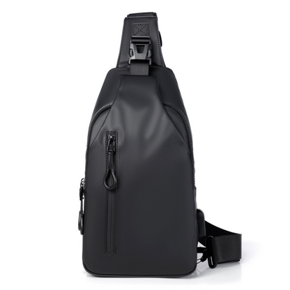Crossbody Bag Anti-Theft Hidden Zippers Water-Repellent Polyester