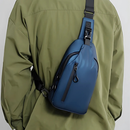 Crossbody Bag Anti-Theft Hidden Zippers Water-Repellent Polyester