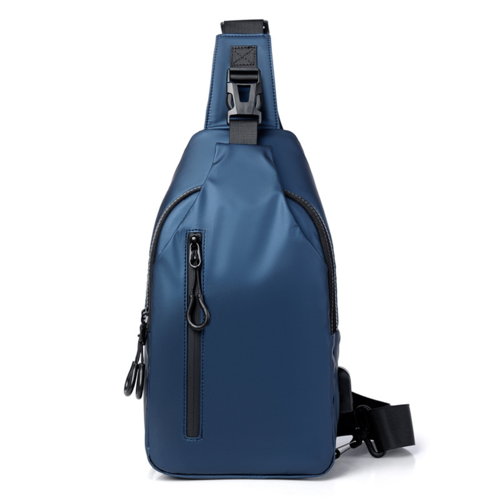Crossbody Bag Anti-Theft Hidden Zippers Water-Repellent Polyester