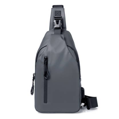 Crossbody Bag Anti-Theft Hidden Zippers Water-Repellent Polyester