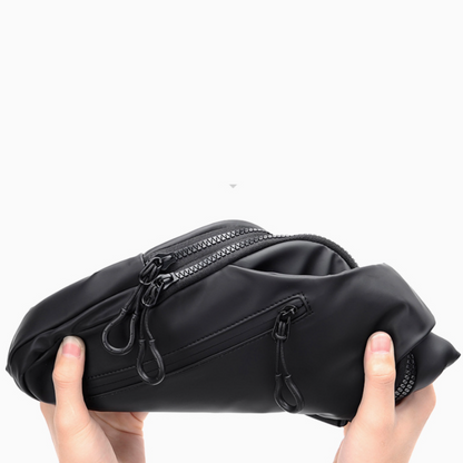 Crossbody Bag Anti-Theft Hidden Zippers Water-Repellent Polyester