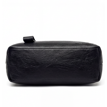 Crossbody Bag Soft Faux Leather 3 Compartments