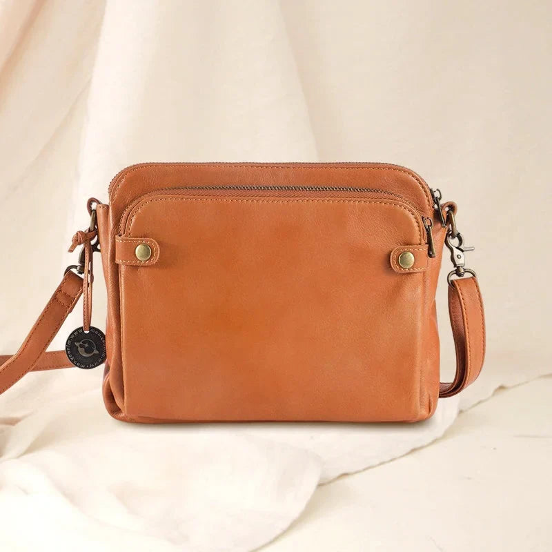 Crossbody Bag Three-Layer Convertible RFID-Blocking