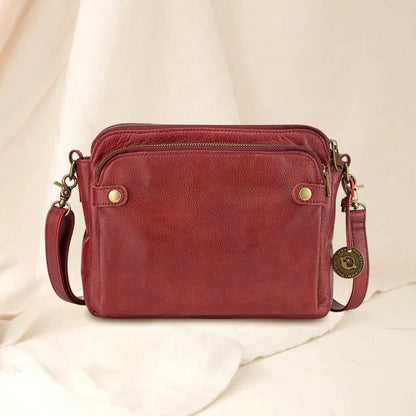 Crossbody Bag Three-Layer Convertible RFID-Blocking