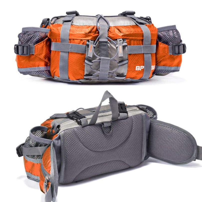 Crossbody Bag Waterproof Nylon 5L Shoulder & Hip Straps