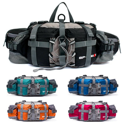 Crossbody Bag Waterproof Nylon 5L Shoulder & Hip Straps
