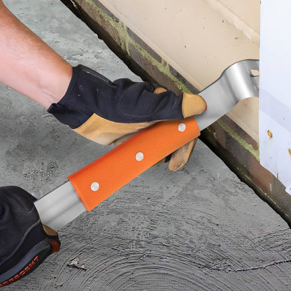 Crowbar Nail Puller & Screw Turner Non-Slip Rubber Handle