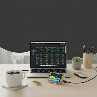 Crypto Mining Device 960 KH/s Integrated 2.8-Inch Display Compact Design