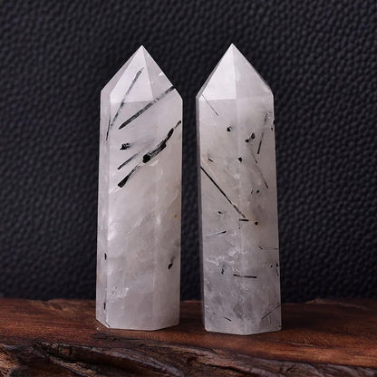 Crystal Point Polished Faceted 22 Inch Natural Mineral