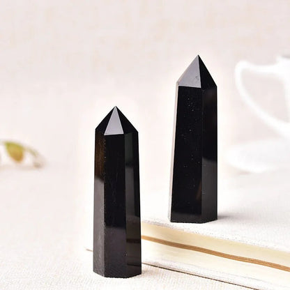 Crystal Point Polished Faceted 22 Inch Natural Mineral