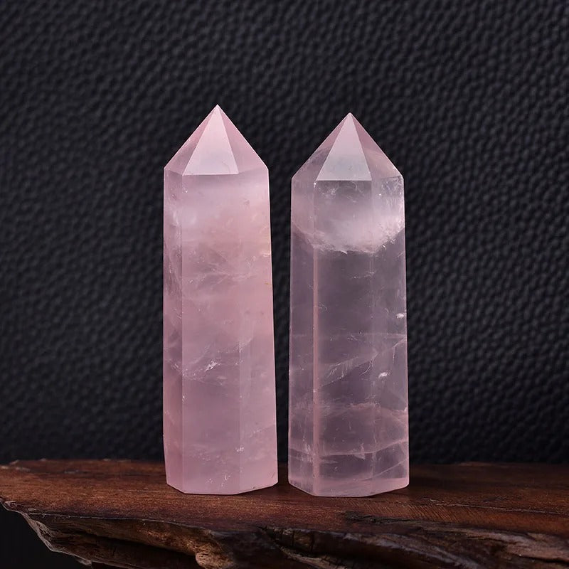 Crystal Point Polished Faceted 22 Inch Natural Mineral