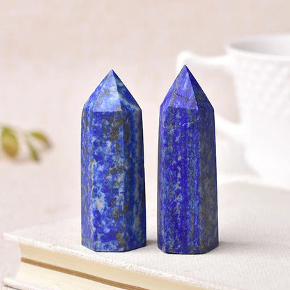 Crystal Point Polished Faceted 22 Inch Natural Mineral
