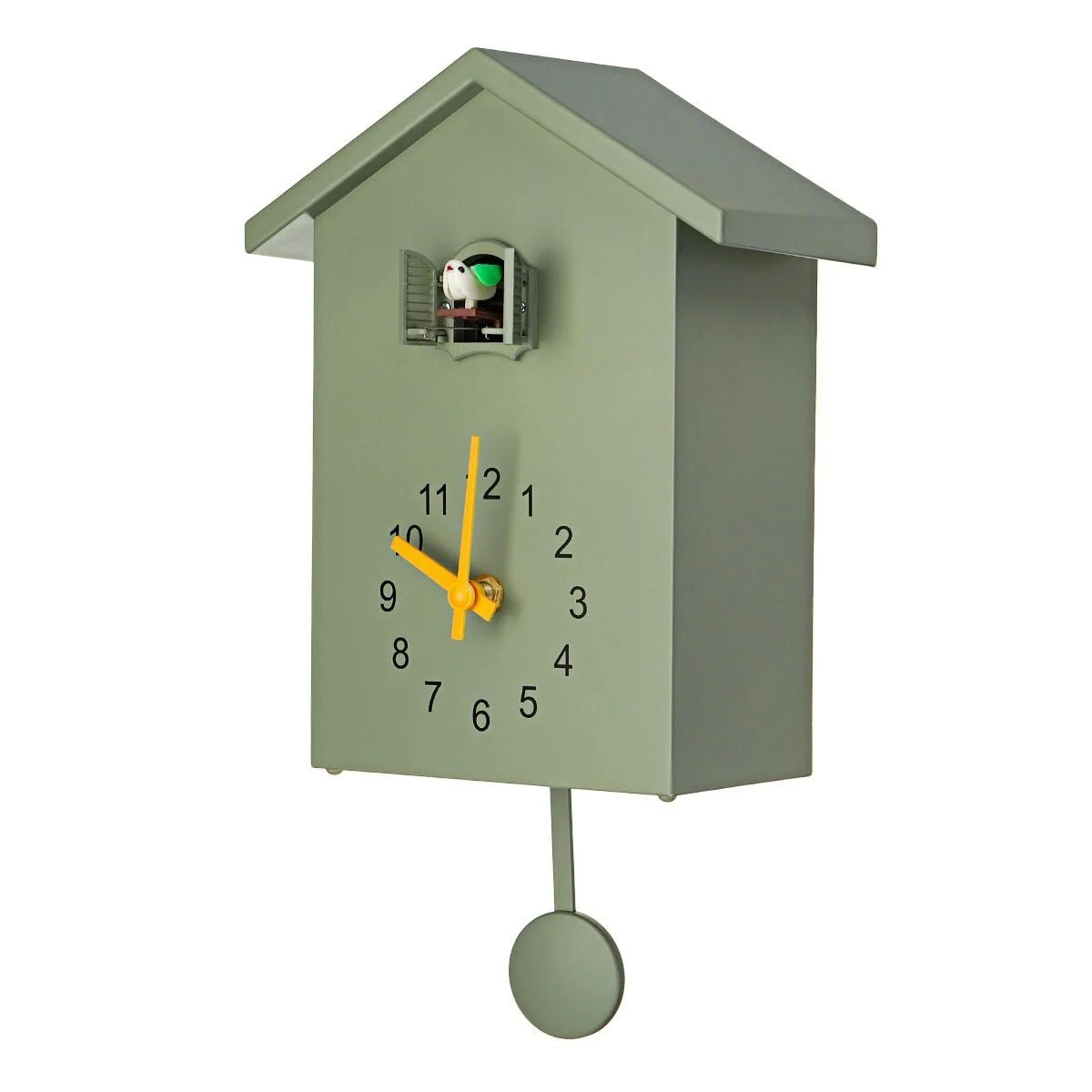 Cuckoo Clock Classic Modern Battery-Powered ABS Plastic