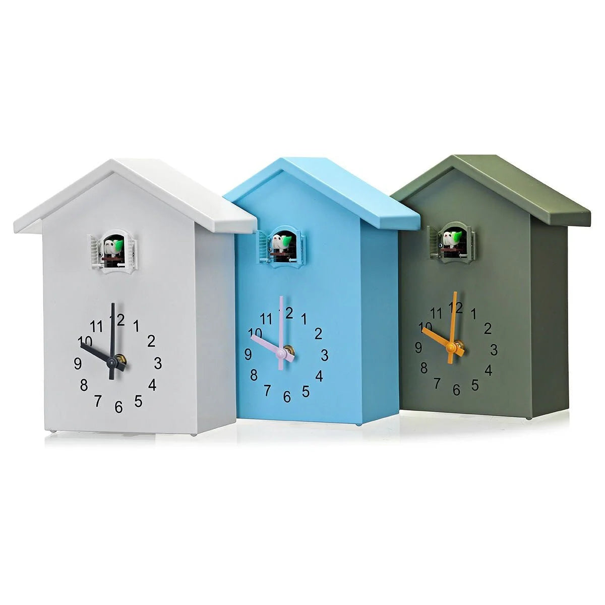 Cuckoo Clock Classic Modern Battery-Powered ABS Plastic