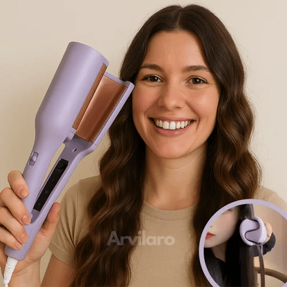Curling Iron Ceramic-Coated Fast Heat-Up 4 Temperature Settings