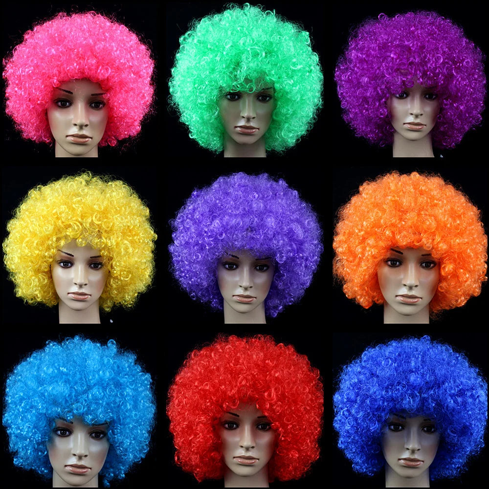 Curly Wig Voluminous Natural-Looking Adjustable Fit Lightweight Cap