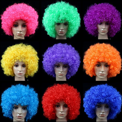 Curly Wig Voluminous Natural-Looking Adjustable Fit Lightweight Cap