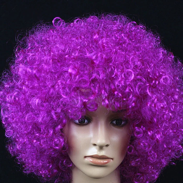 Curly Wig Voluminous Natural-Looking Adjustable Fit Lightweight Cap