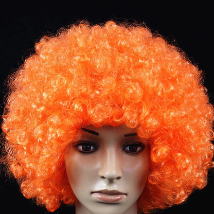 Curly Wig Voluminous Natural-Looking Adjustable Fit Lightweight Cap