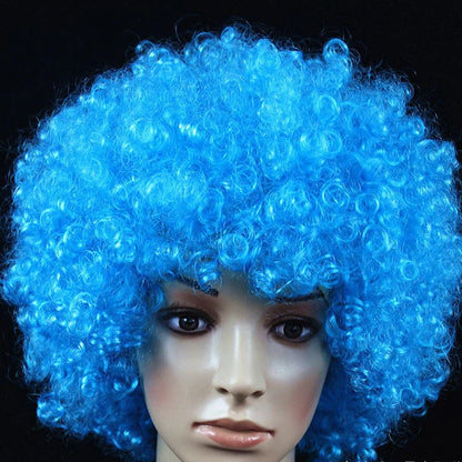 Curly Wig Voluminous Natural-Looking Adjustable Fit Lightweight Cap