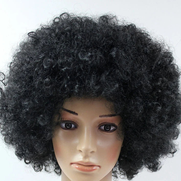 Curly Wig Voluminous Natural-Looking Adjustable Fit Lightweight Cap
