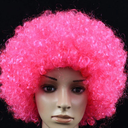 Curly Wig Voluminous Natural-Looking Adjustable Fit Lightweight Cap