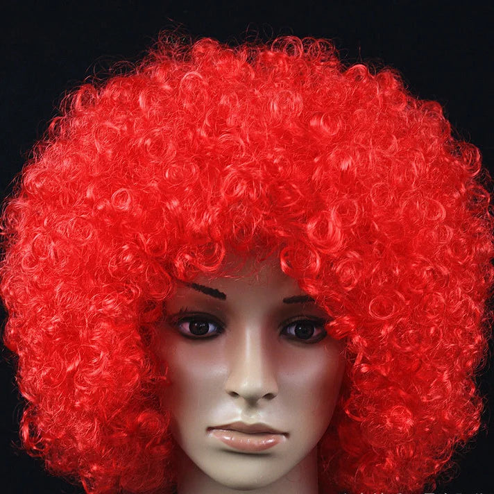 Curly Wig Voluminous Natural-Looking Adjustable Fit Lightweight Cap
