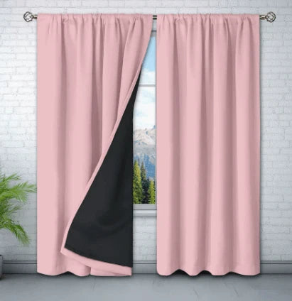Curtain Panel Thermal Insulating Water-Repellent Rod Pocket