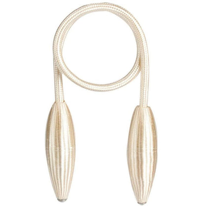 Curtain Tieback Adjustable Fabric Rope Set of 2