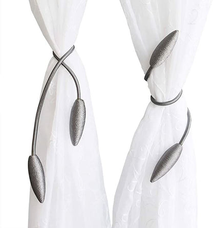 Curtain Tiebacks Flexible Tool-Free Attachment