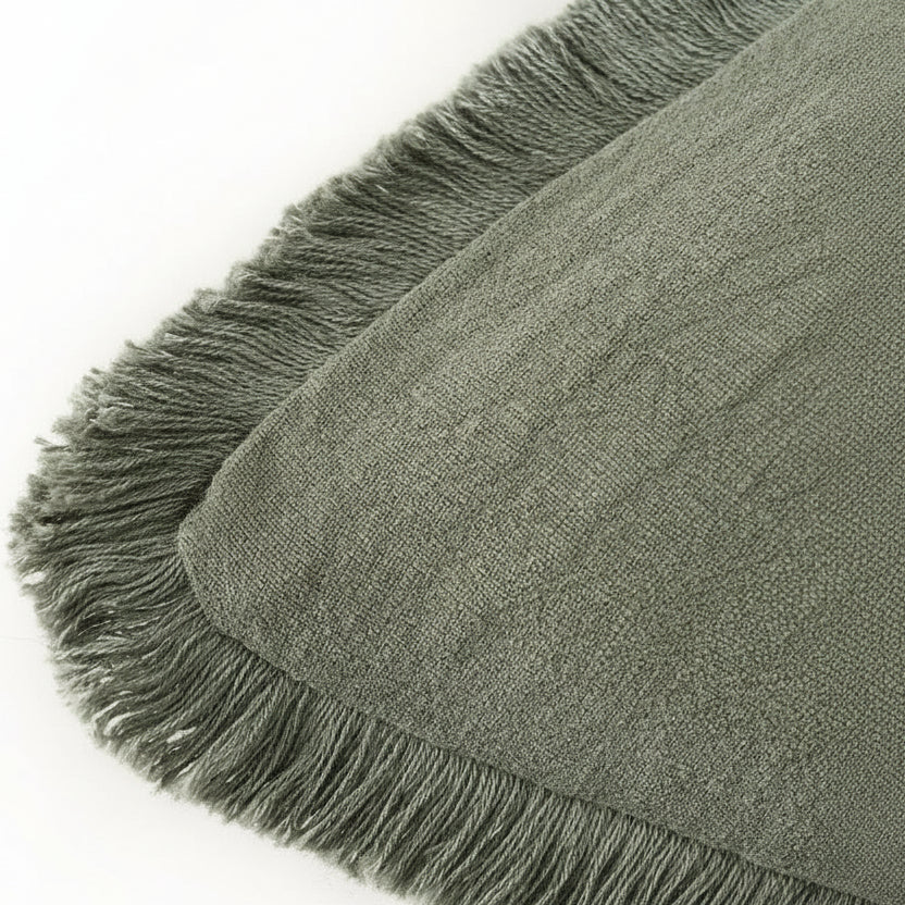 Cushion Cover Set Cotton-Linen Blend Set of 2