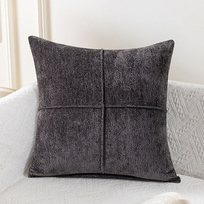 Cushion Cover Soft Microfiber Stitched Panel Machine Washable