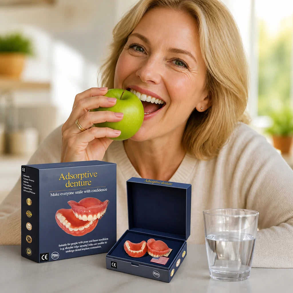 Custom-Fit Smart Dentures with Durable, Secure Hold