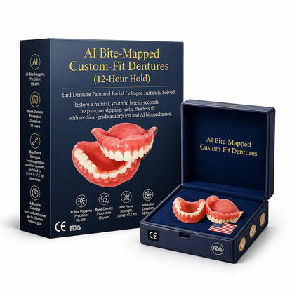 Custom-Fit Smart Dentures with Durable, Secure Hold