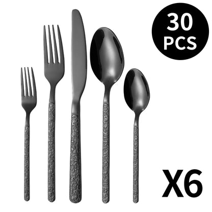 Cutlery Set 410 Stainless Steel Dishwasher-Safe Set of 20