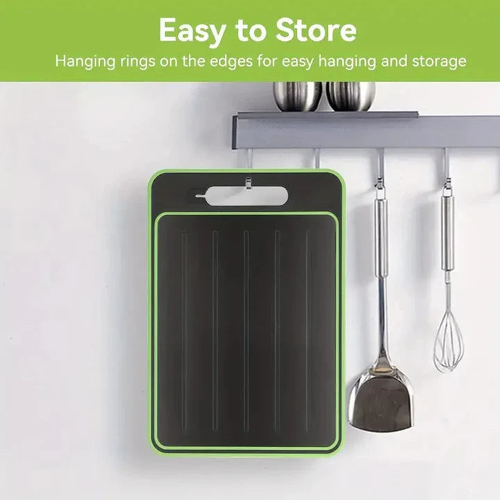 Cutting Board & Defrosting Tray Aluminium Non-Slip 4-in-1
