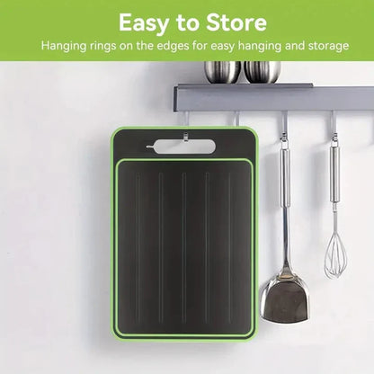 Cutting Board & Defrosting Tray Aluminium Non-Slip 4-in-1