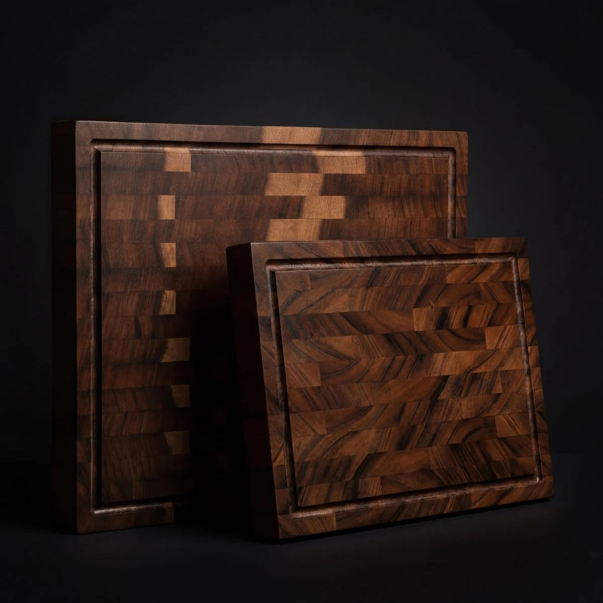 Cutting Board Solid Walnut Knife-Friendly Uncoated Finish