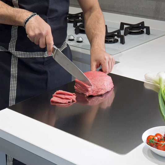 Cutting Board Stainless Steel 40 x 30 Cm