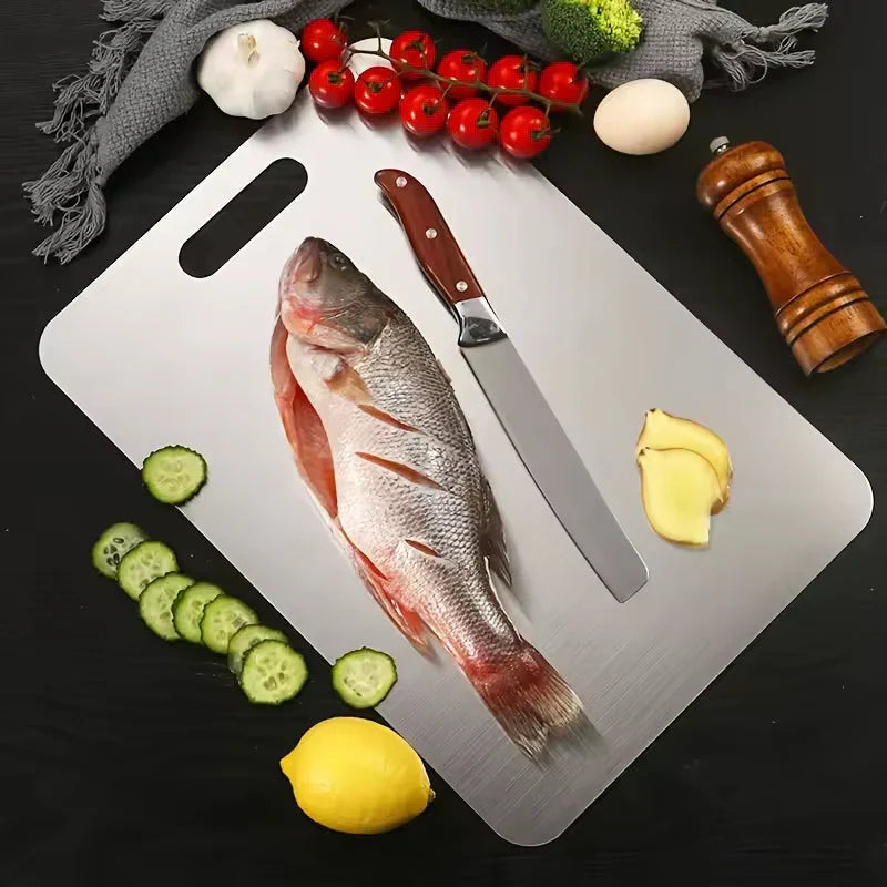 Cutting Board Uncoated Titanium Non-Porous Corrosion-Resistant
