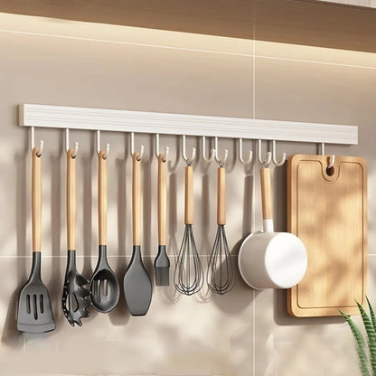 Cutting Board & Utensil Organizer Wall-Mounted Stainless Steel