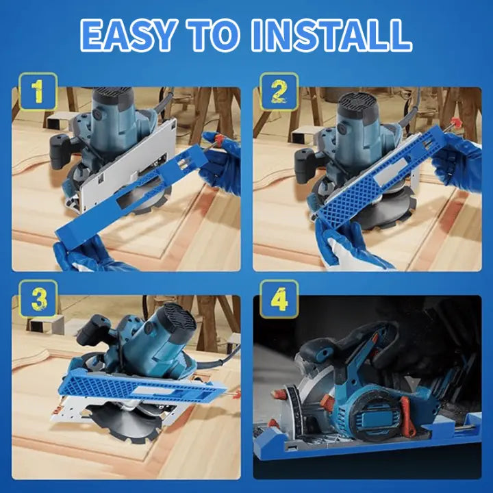 Cutting Guide Adjustable Widths Non-Slip Clamp