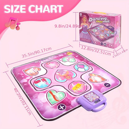 Dance Mat Musical Scoring Screen-Free Active Play