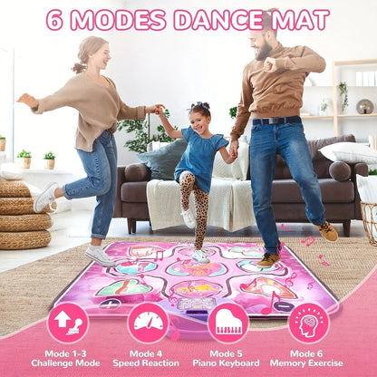 Dance Mat Musical Scoring Screen-Free Active Play