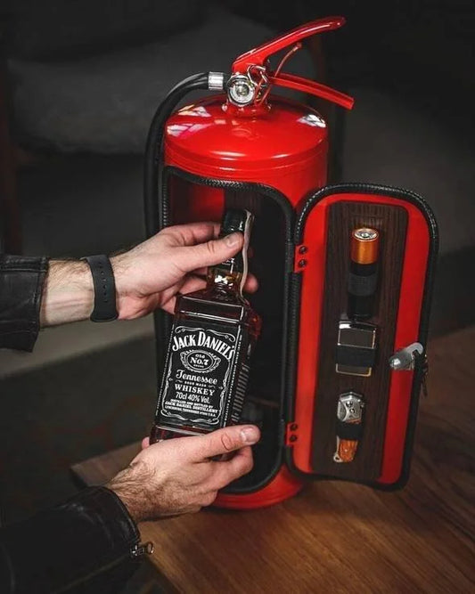 Decorative Minibar Fire Extinguisher Design Lockable With Key