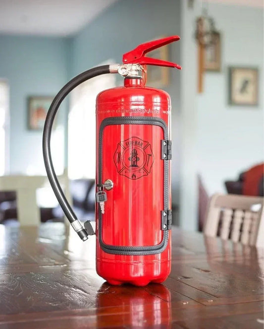 Decorative Minibar Fire Extinguisher Design Lockable With Key