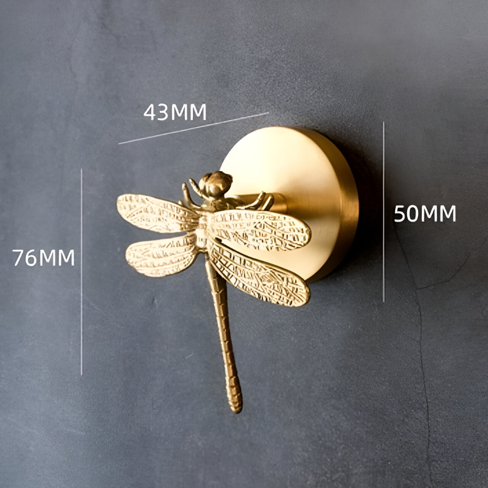 Decorative Wall Hook Three-Dimensional Animal Head Solid Copper