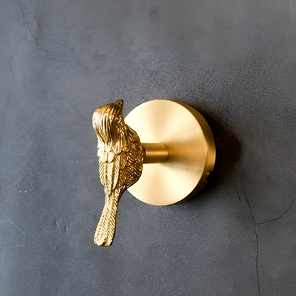Decorative Wall Hook Three-Dimensional Animal Head Solid Copper